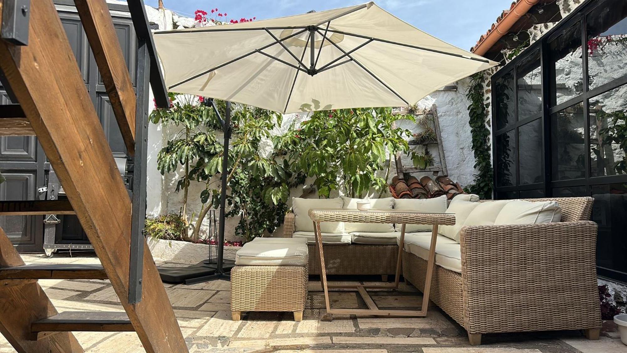 Casa Mara Casa Rural Con Terraza, Barbacoa Y Vistas Al Teide El Tanque Ngoại thất bức ảnh